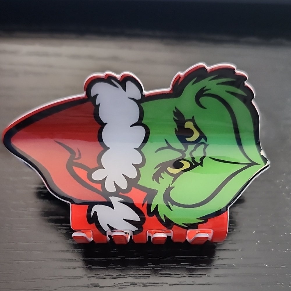 Grinch Hair Clip